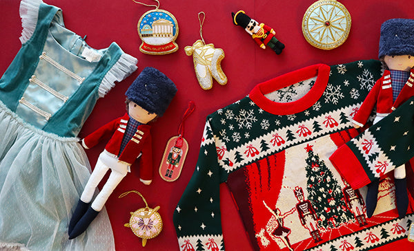 flat lay of christmas gifts for kids