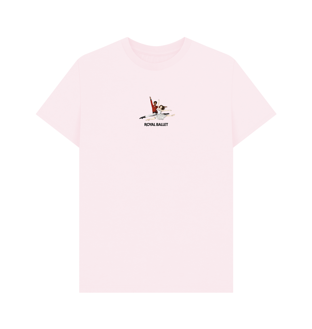 Pink Printed T-shirt Front