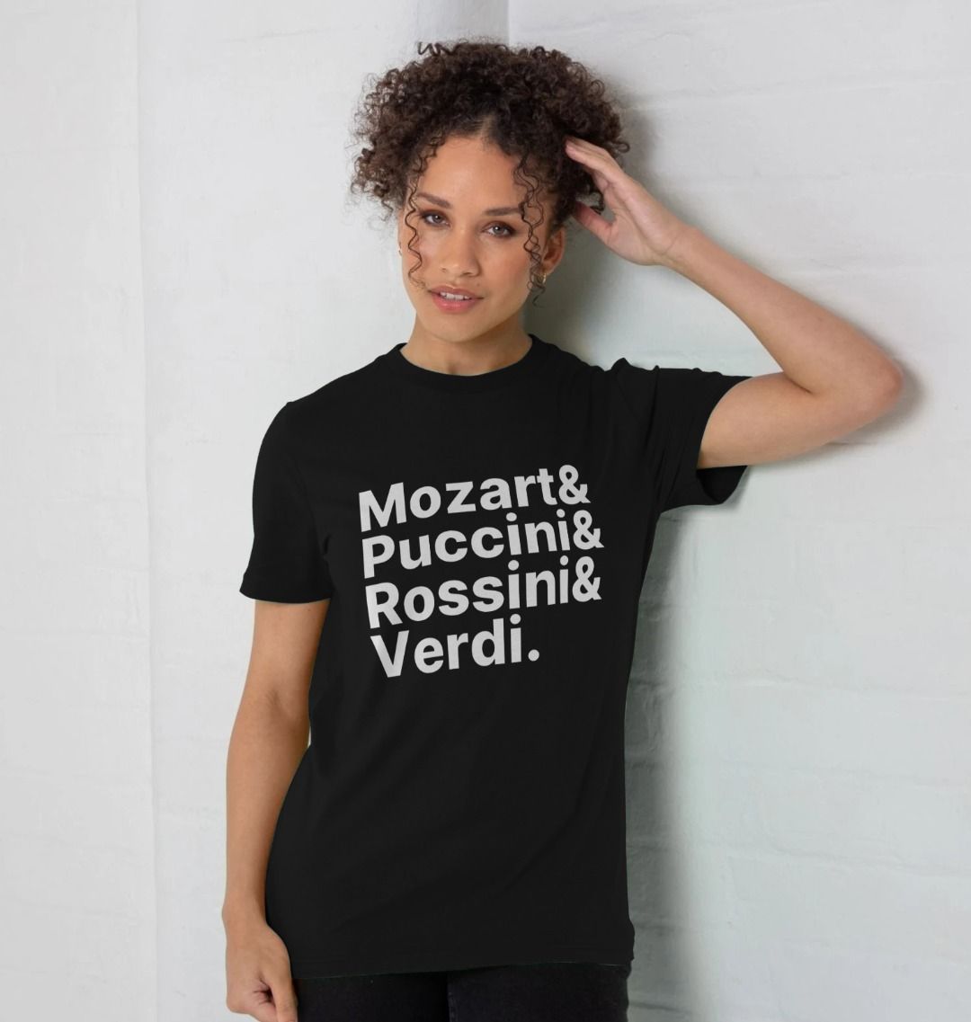 Mozart Composer Custom T-shirt