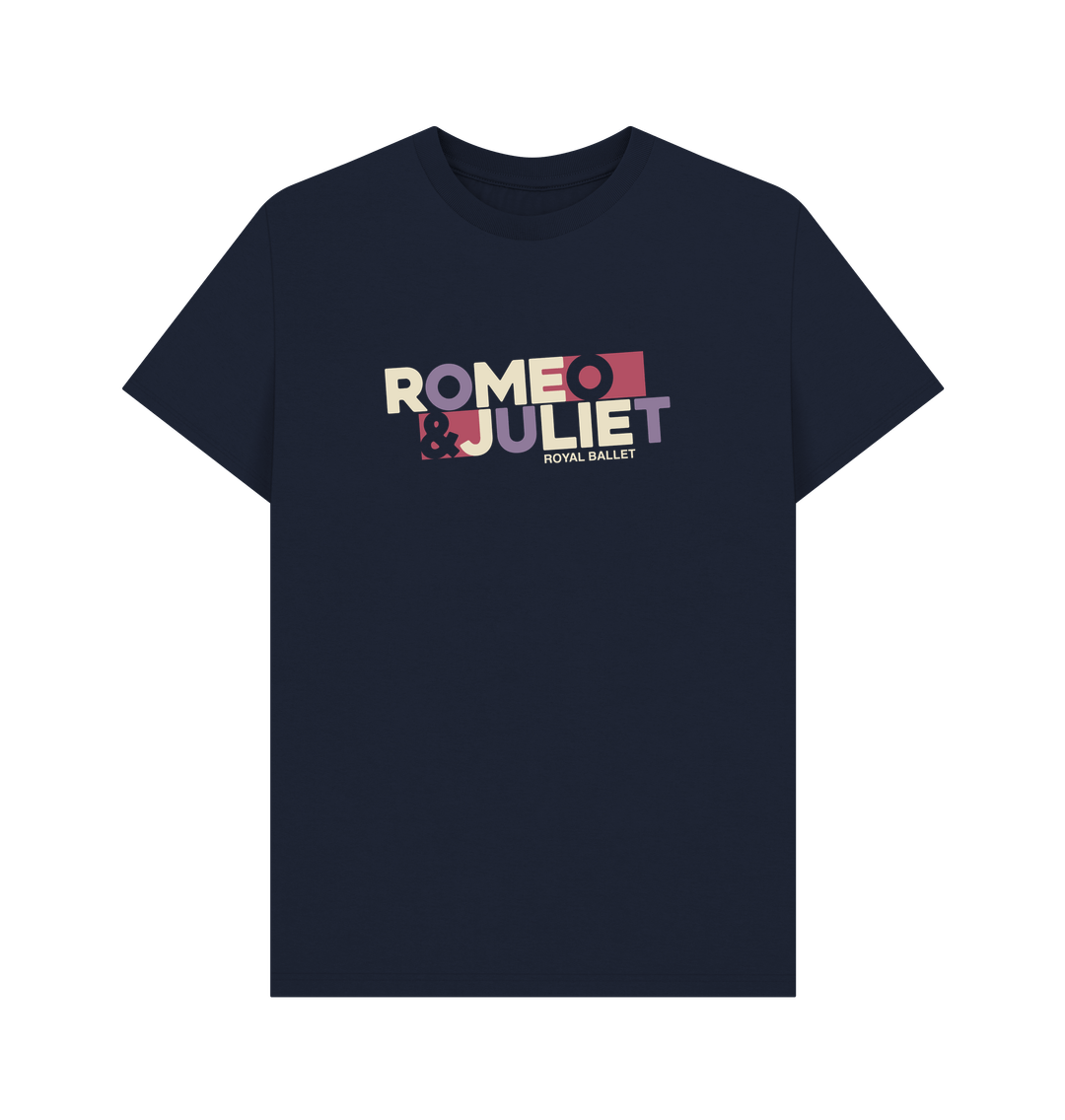 Navy Blue Printed T-shirt