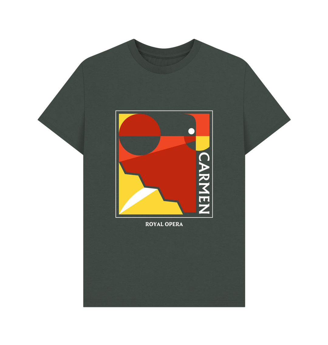 Dark Grey Printed T-shirt