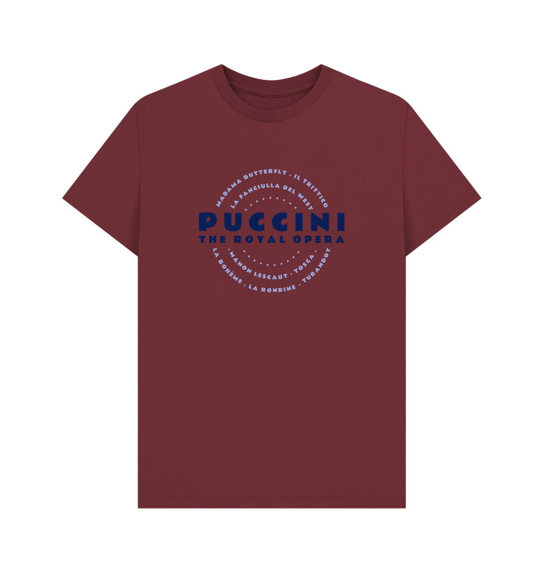 Red Wine Puccini T-shirt by Teemill