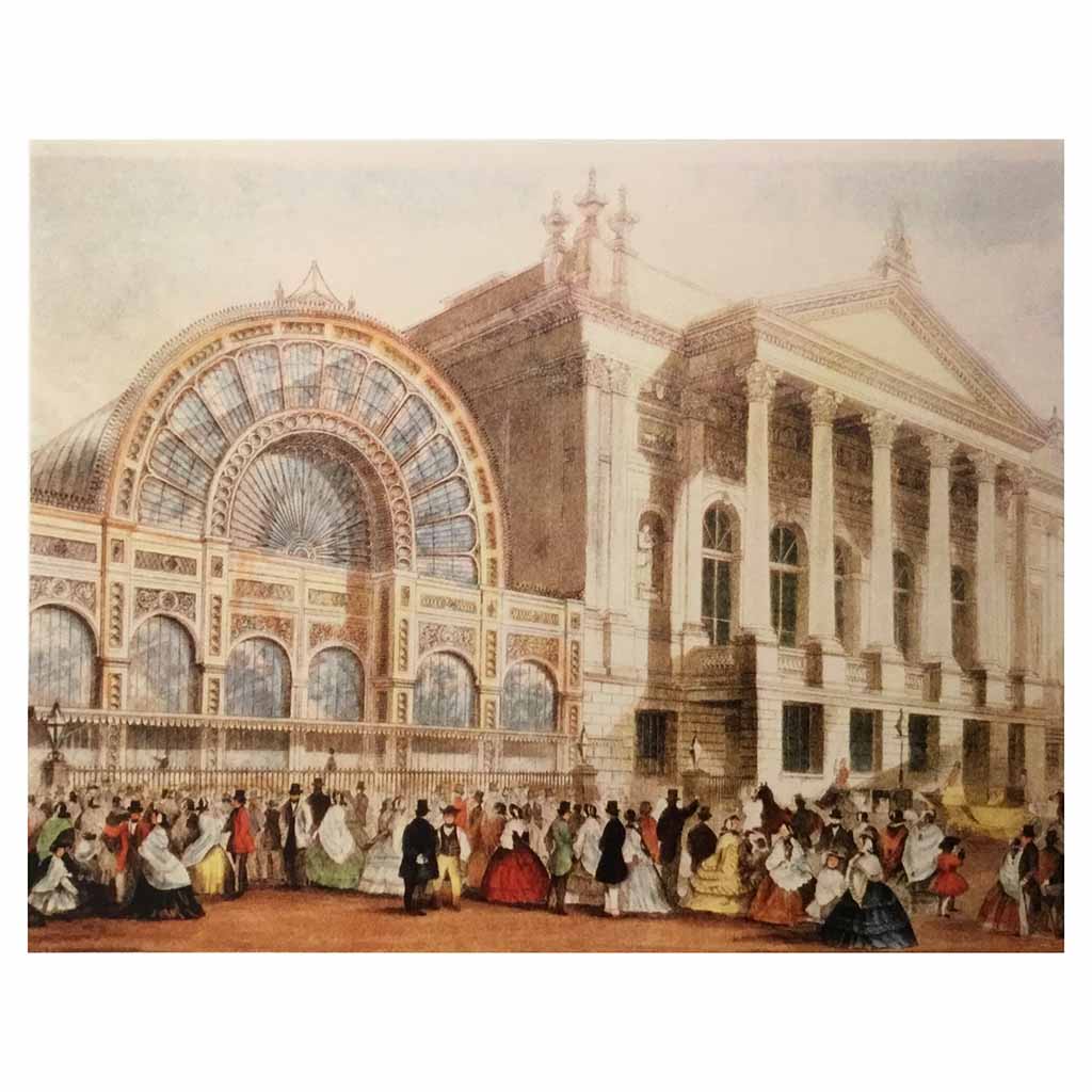 Royal Opera House 1858 Mini Print