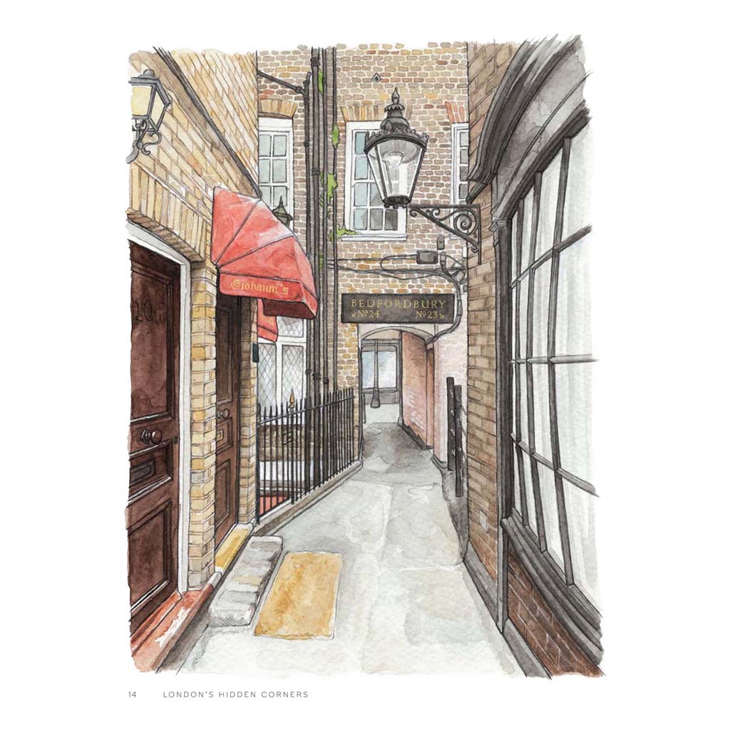 Page view of the London: The Hidden Corners For Curious Wanderers Book