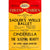 Cinderella and Sleeping Beauty Heritage Print in red and yellow
