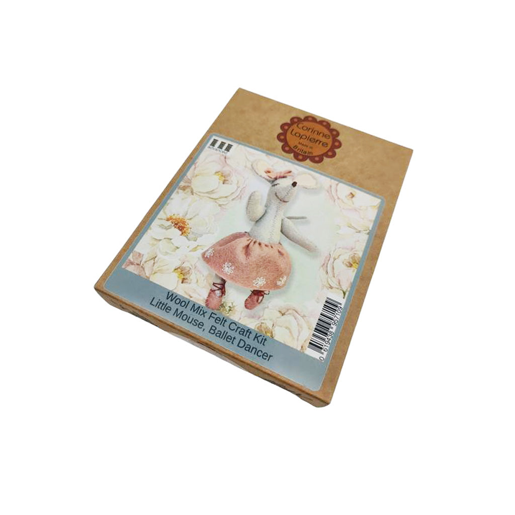 Felt Ballerina Mouse Kit Box