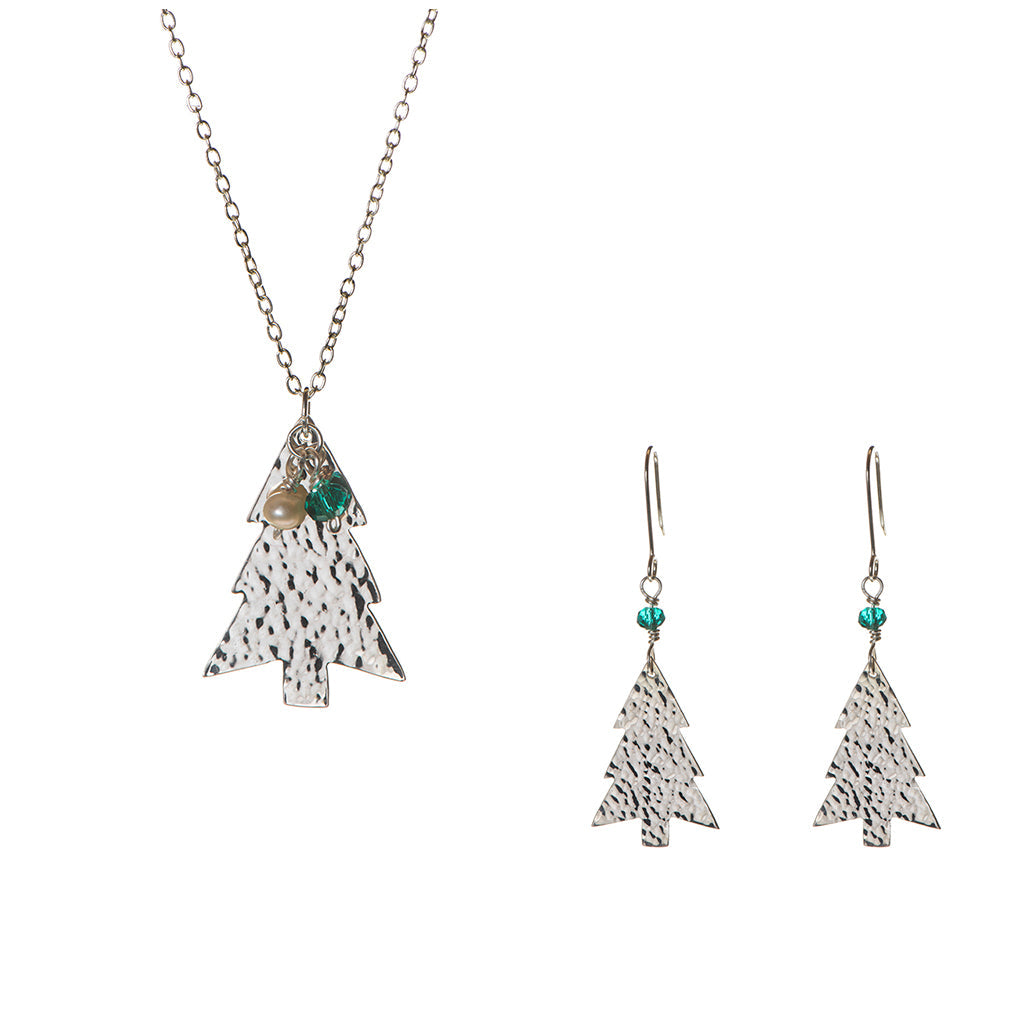 Nutcracker Tree Jewellery Bundle with necklace and earrings