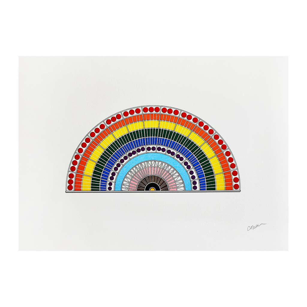 Royal Opera House Pride Print by Clare Moran