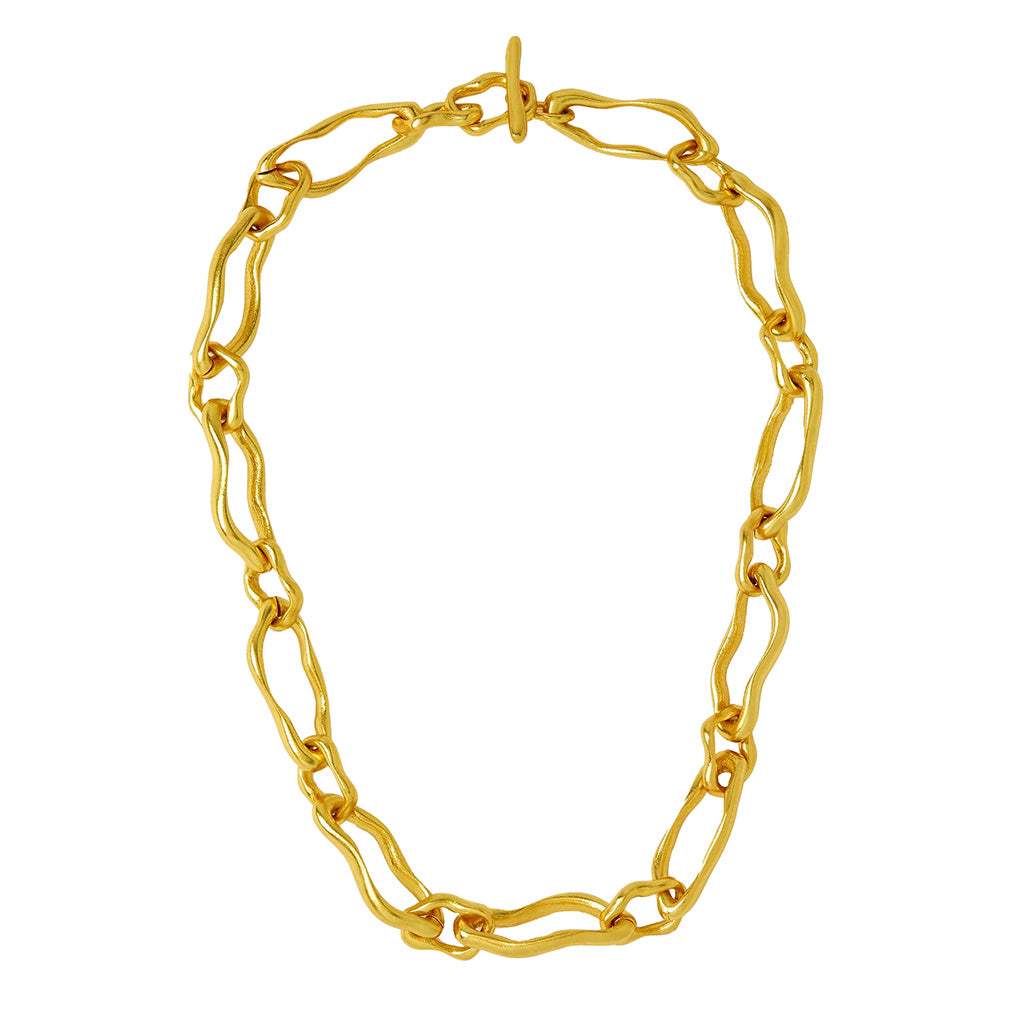 Gold plated Etta Necklace