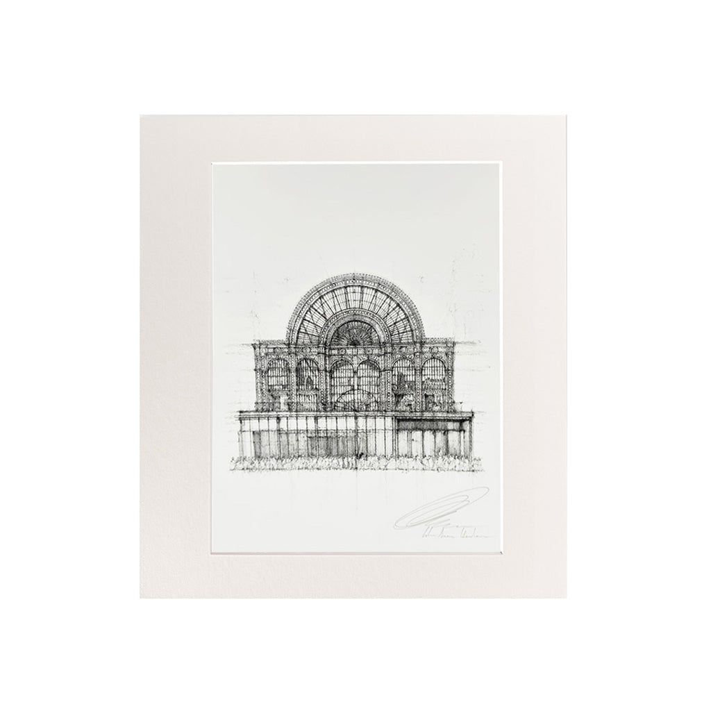 Limited Edition Royal Opera House Print (A4 Mounted)
