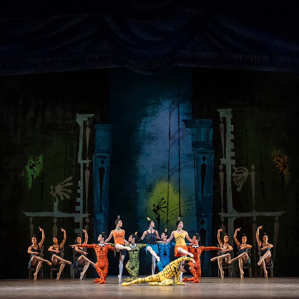 Macmillan Celebrated Blu-ray cover with dancers in colourful costumes on a white background