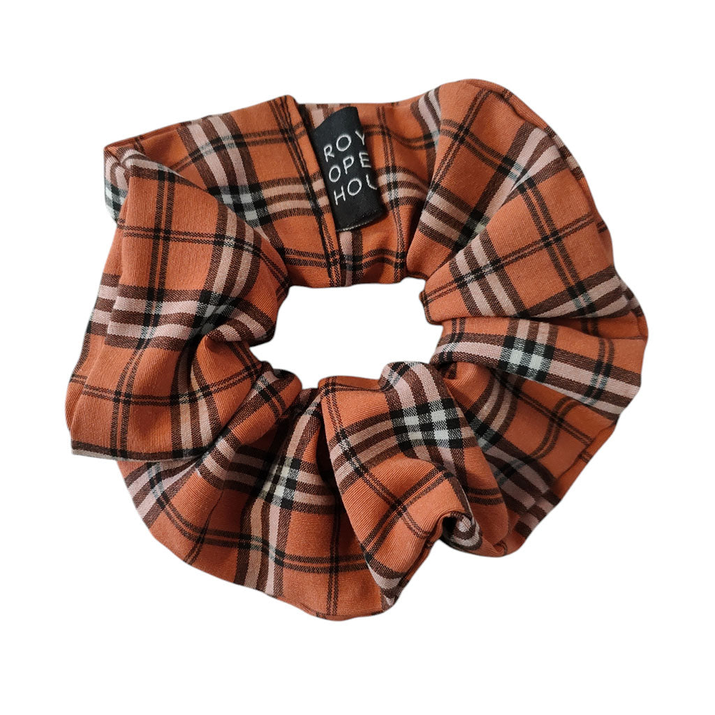 Pinocchio costume Fabric Scrunchie for the performance in the Linbury Studio