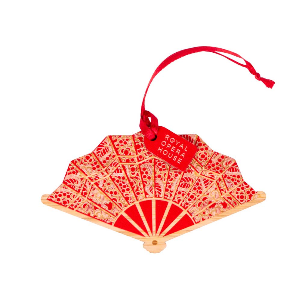 Royal Opera House Fan Bamboo Decoration