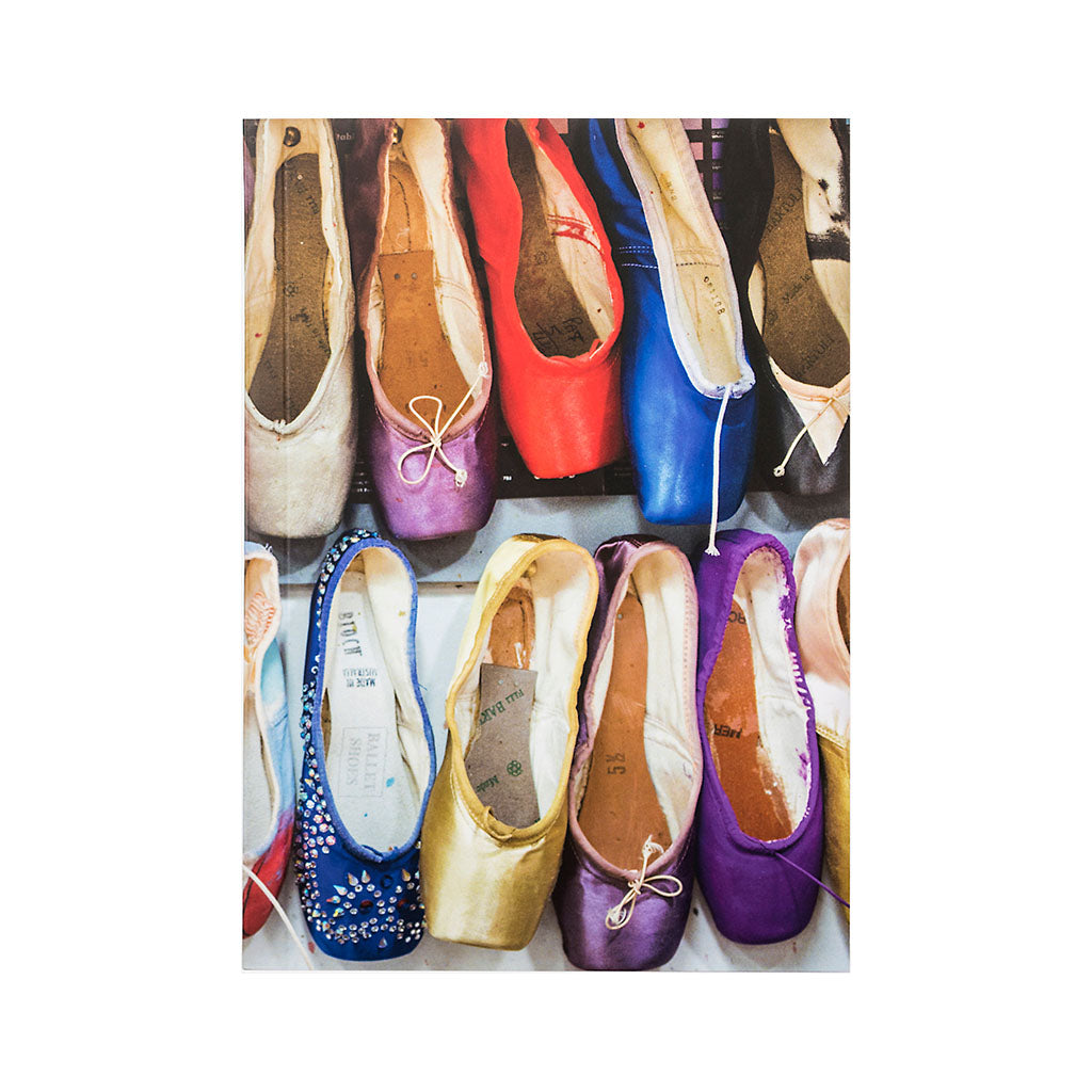 Behind the scenes Coloured Shoes Notebook