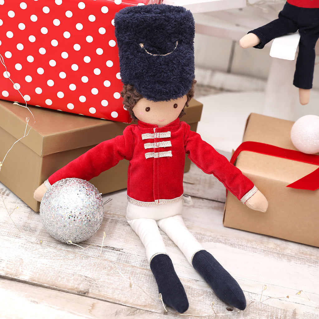 Nutcracker Linen Doll