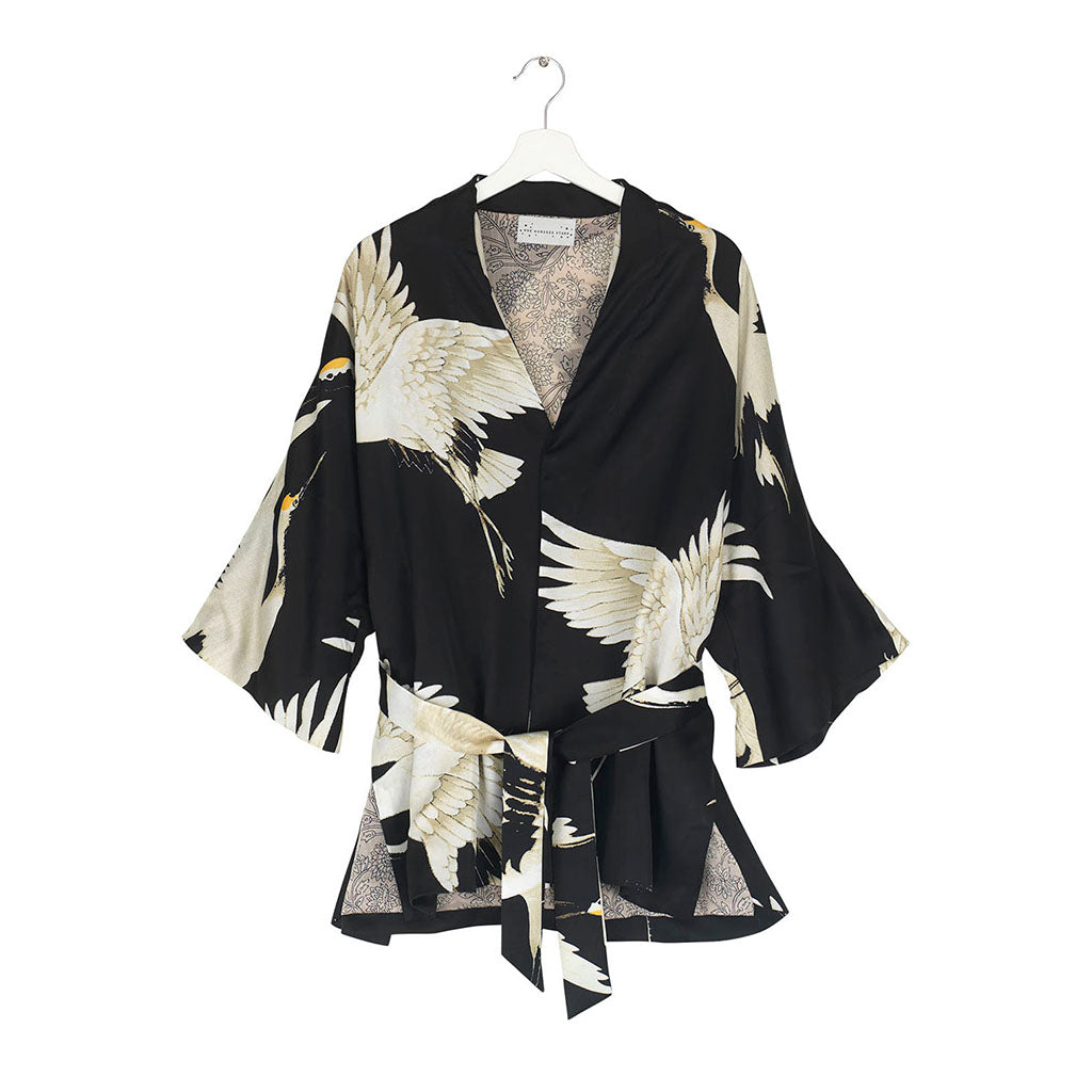 Stork Black Wrap Jacket