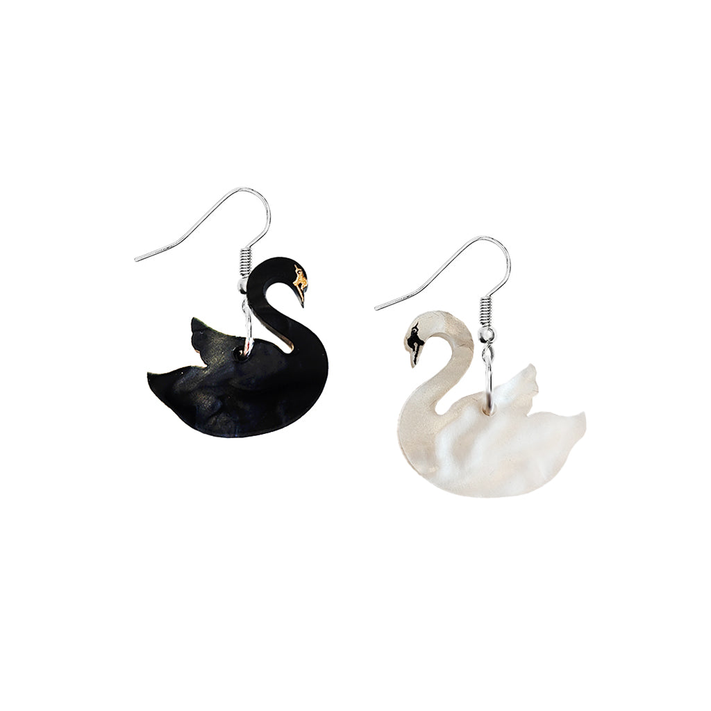 Tatty Devine Swans Earrings