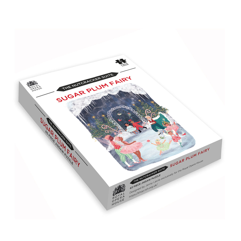 The Nutcracker Suite Sugar Plum Fairy Jigsaw on a white background
