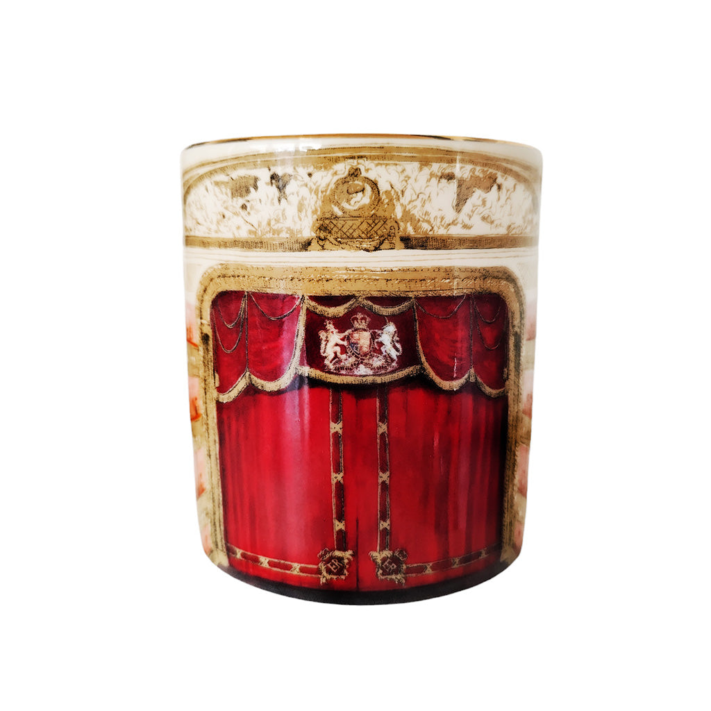 Front of Auditorium Ceramic Candle