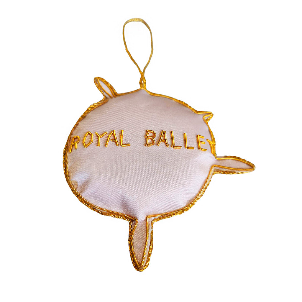 Royal Ballet Pink Satin Ballerina Decoration
