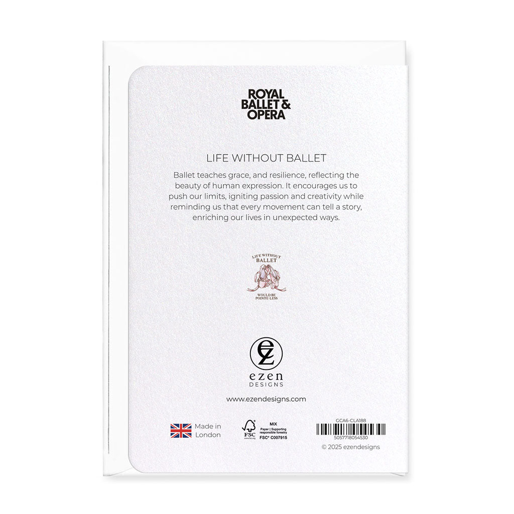 Life Without Ballet Greeting Card