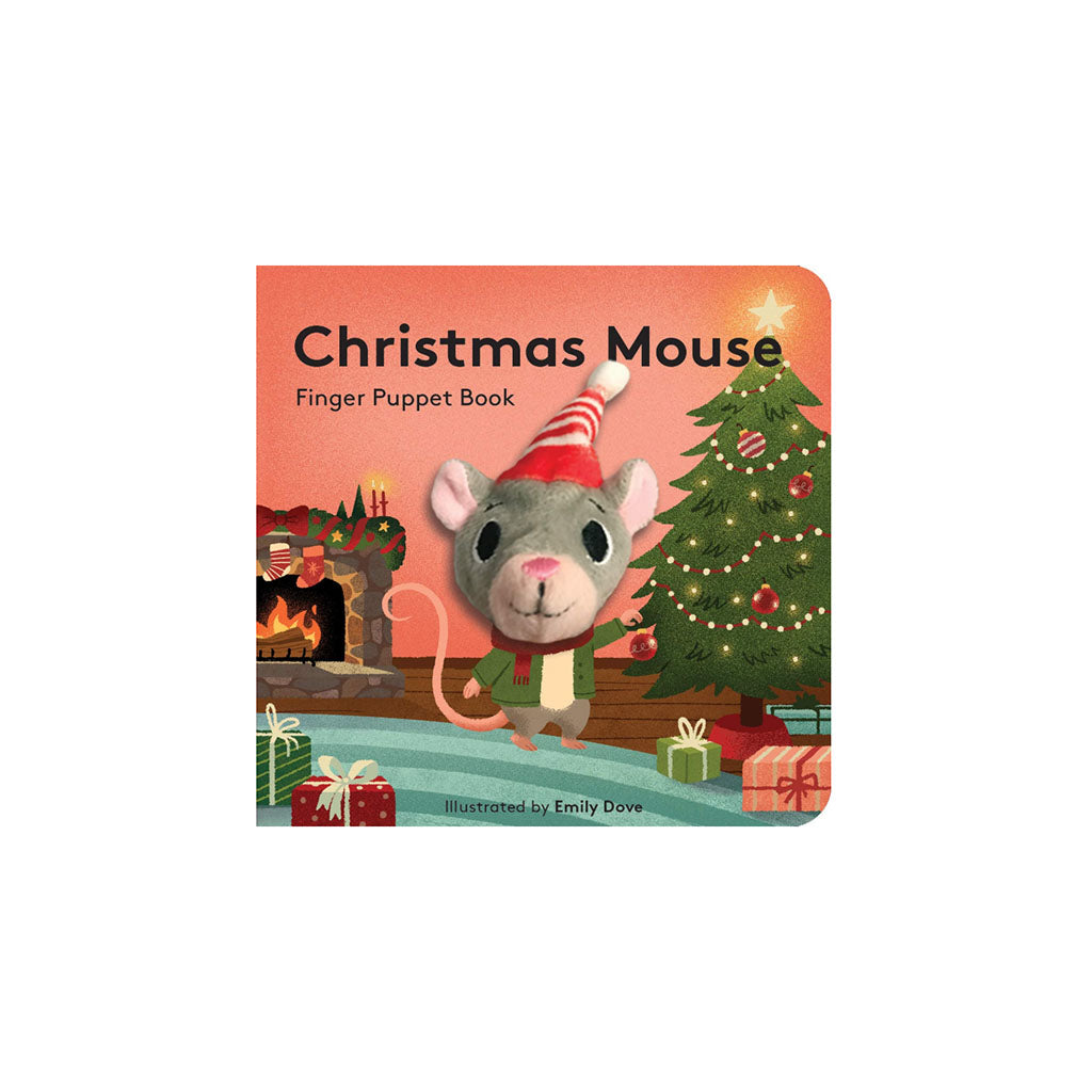 Christmas mouse finger puppet book illustrated by Emily Dove
