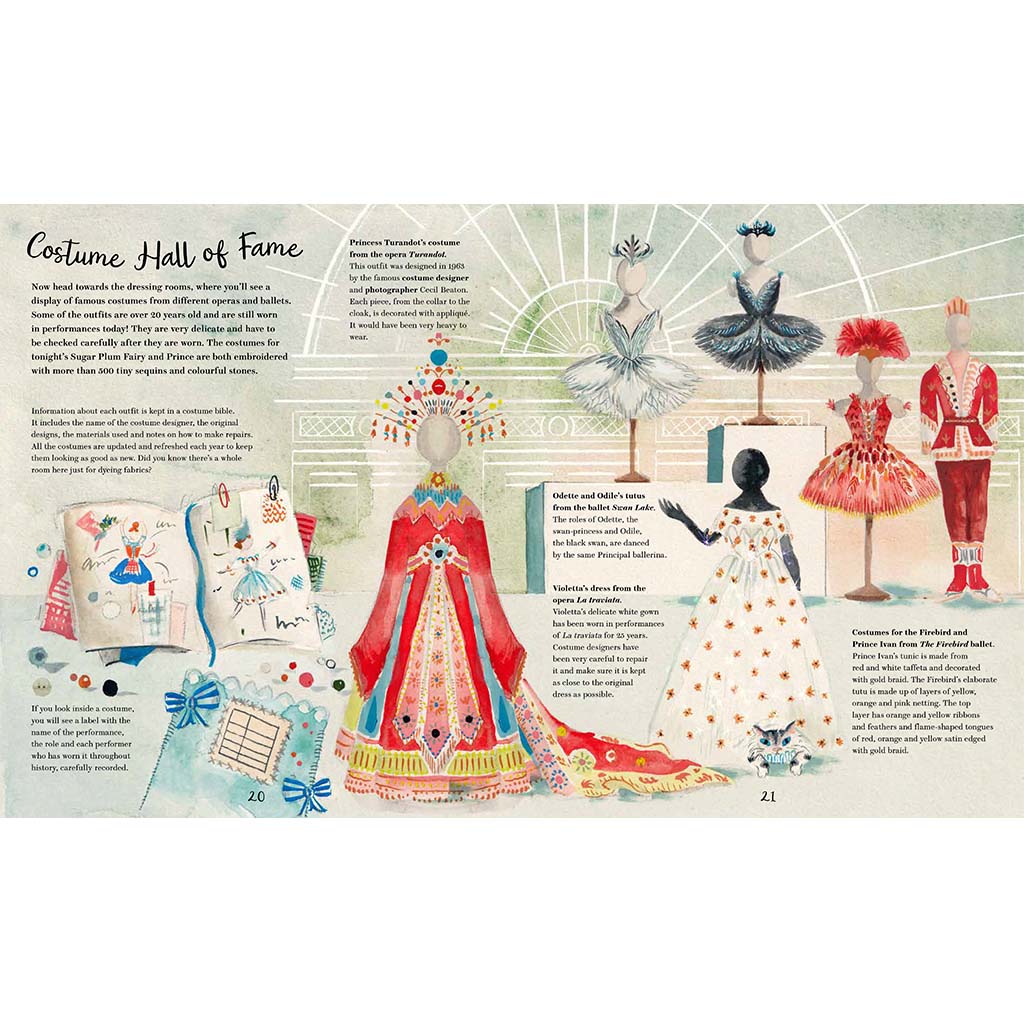 front cover of childrens book Curtain Up