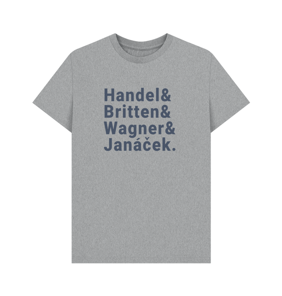 Athletic Grey Printed T-shirt