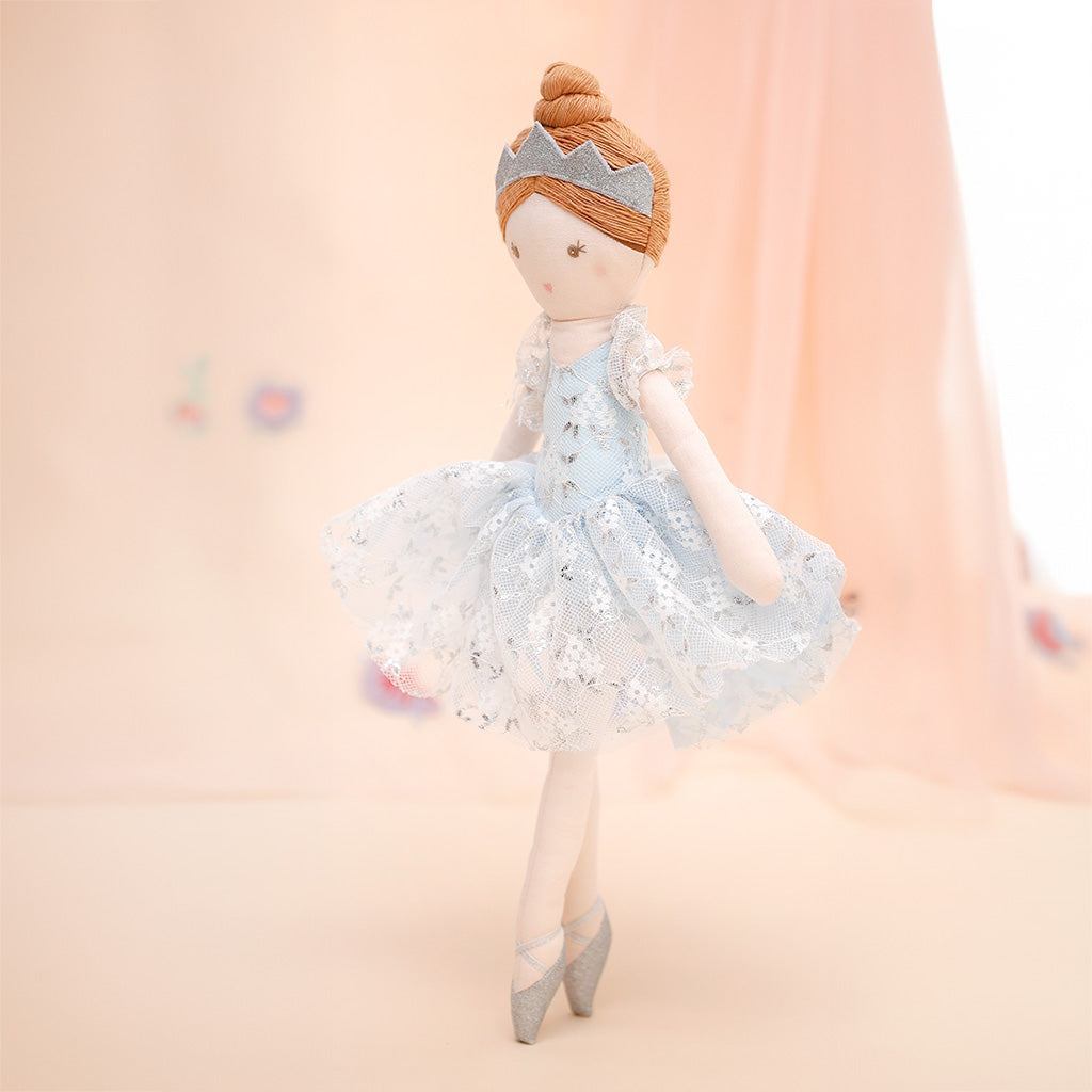 Dancing Cinderella Linen Doll