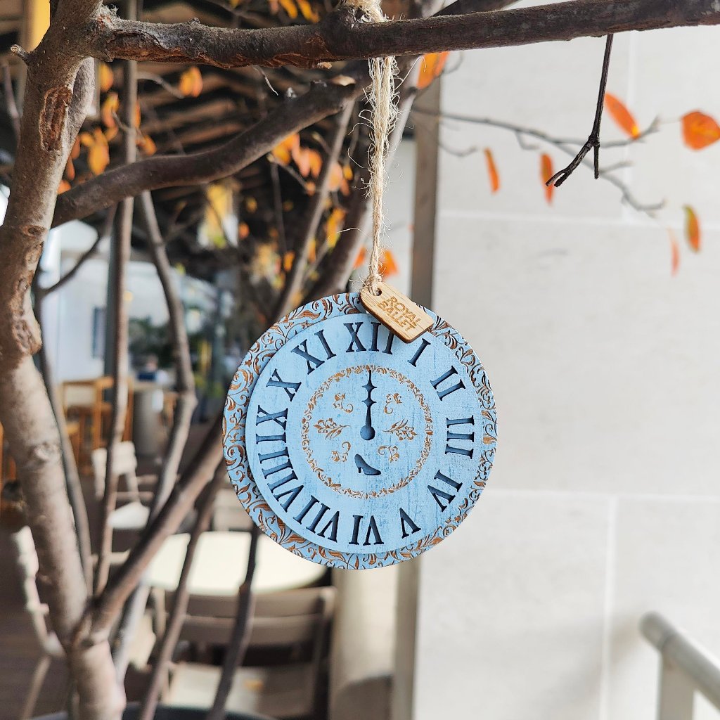 Cinderella Clock Bamboo Decoration