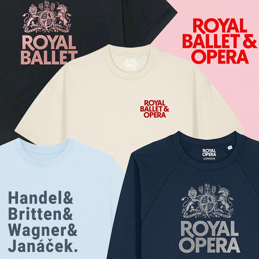 A selection of RBO, Royal Ballet and Royal Opera clothing 