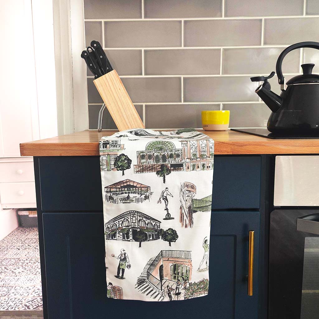 Covent Garden Tea Towel
