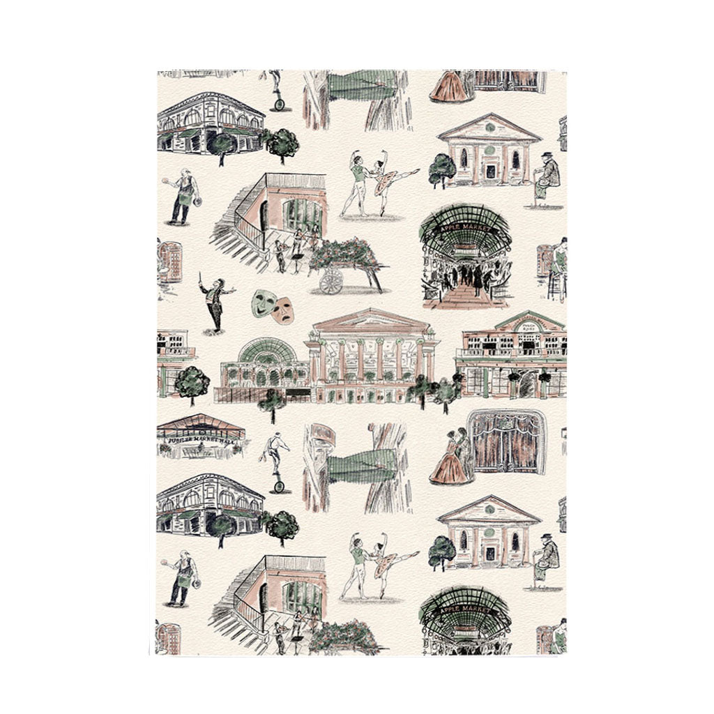 Covent Garden Tea Towel