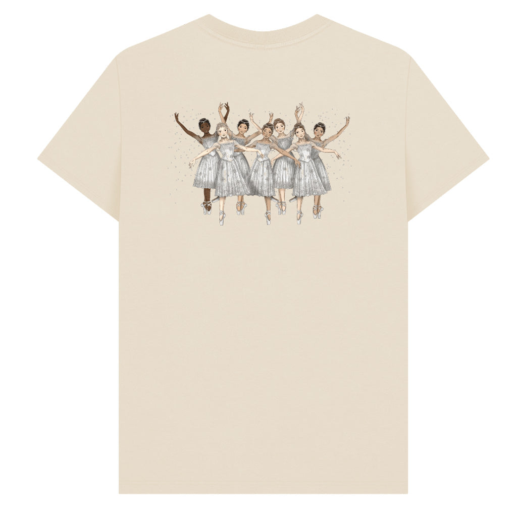 back view of the sugar plum fairy t-shirt