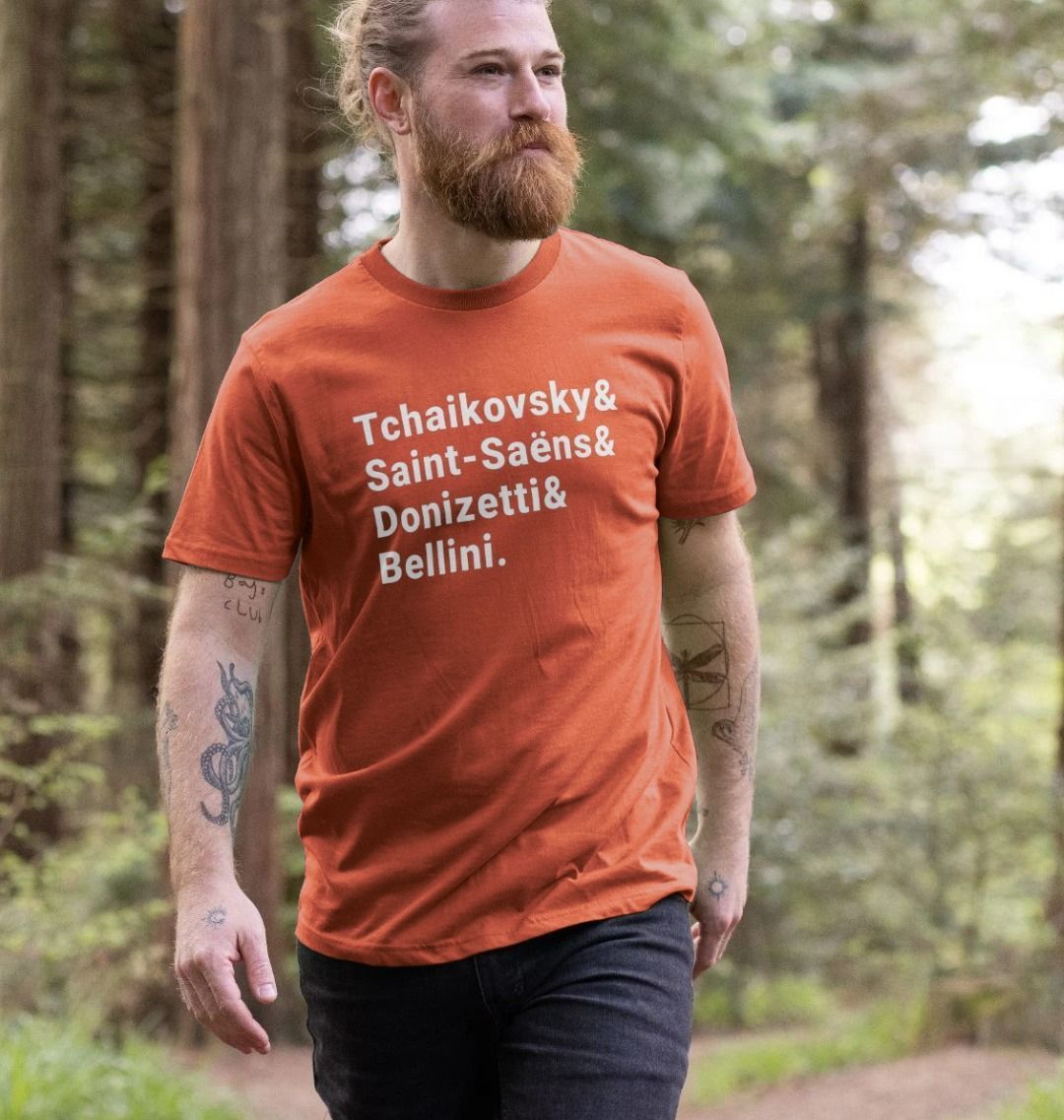 Rust Printed T-shirt