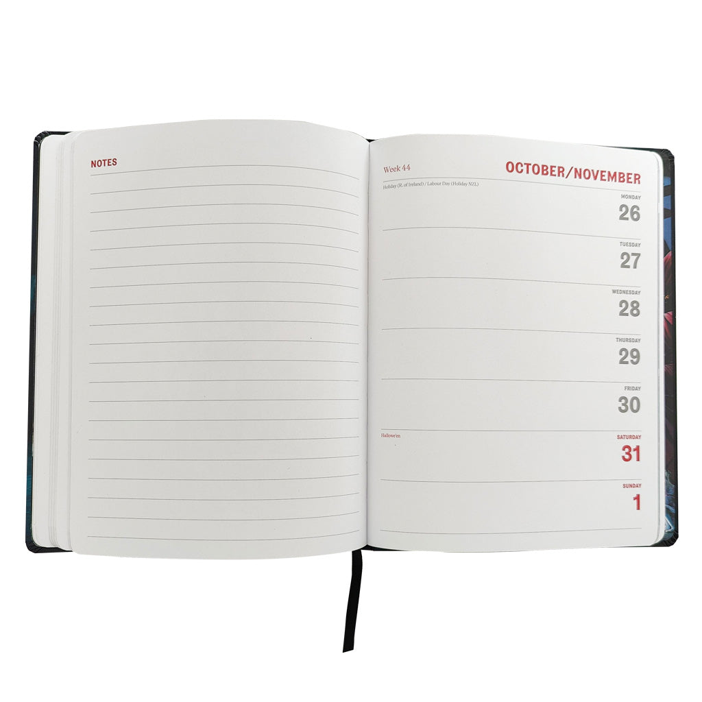 Open Royal Ballet diary showing a calendar page for October/November on a white background