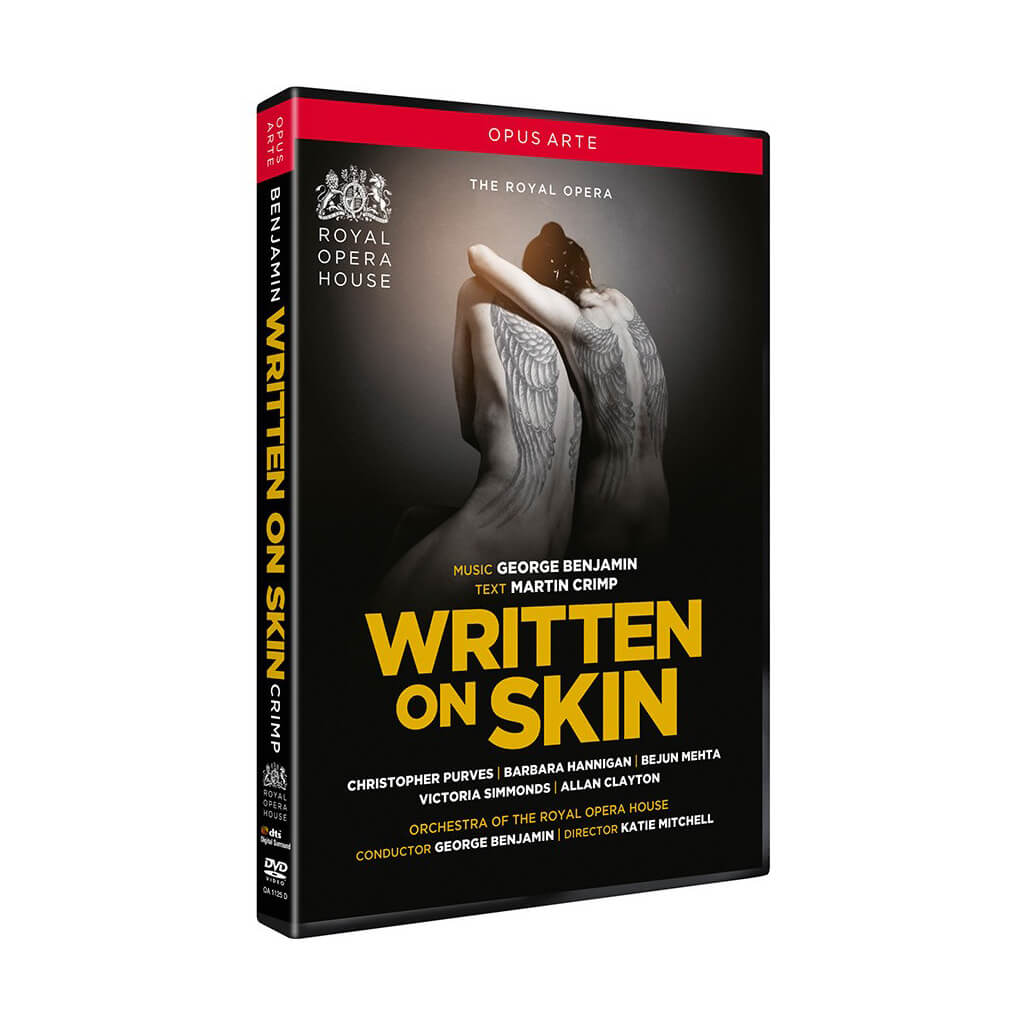 Benjamin: Written on Skin DVD (The Royal Opera)