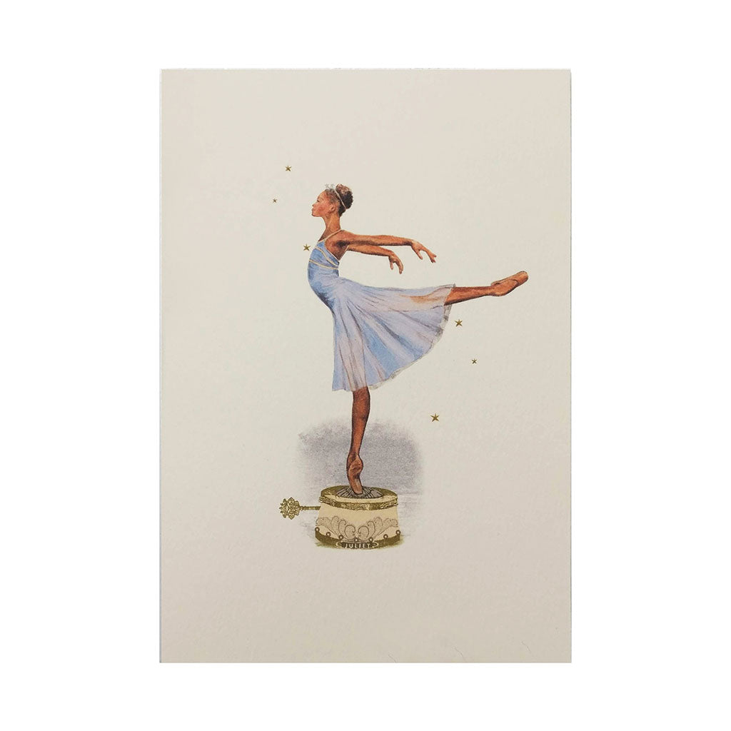 Juliet Music Box Greeting Card