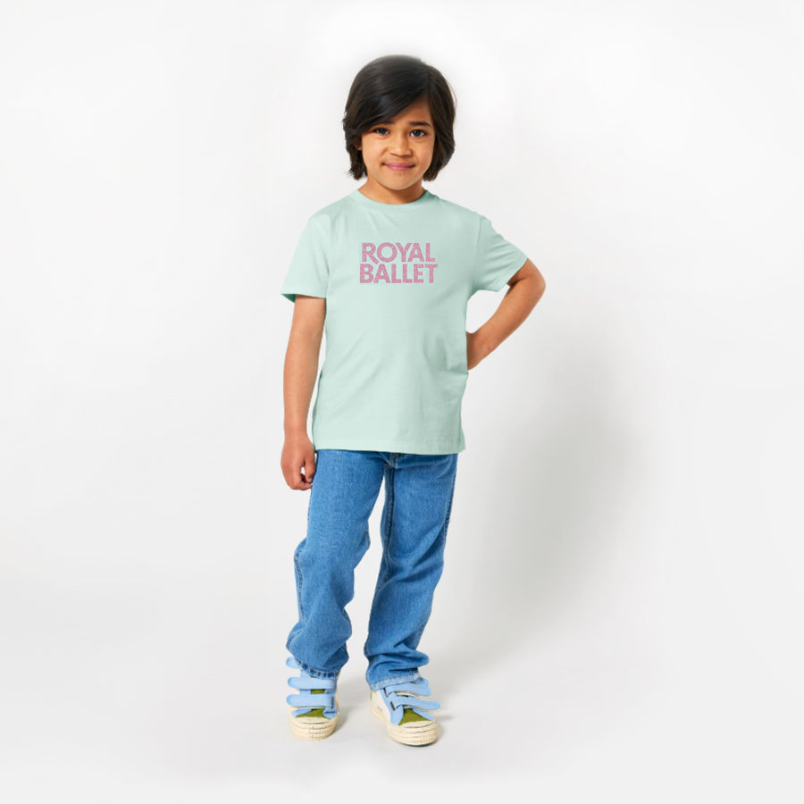Royal Ballet Mint Kids T-Shirt