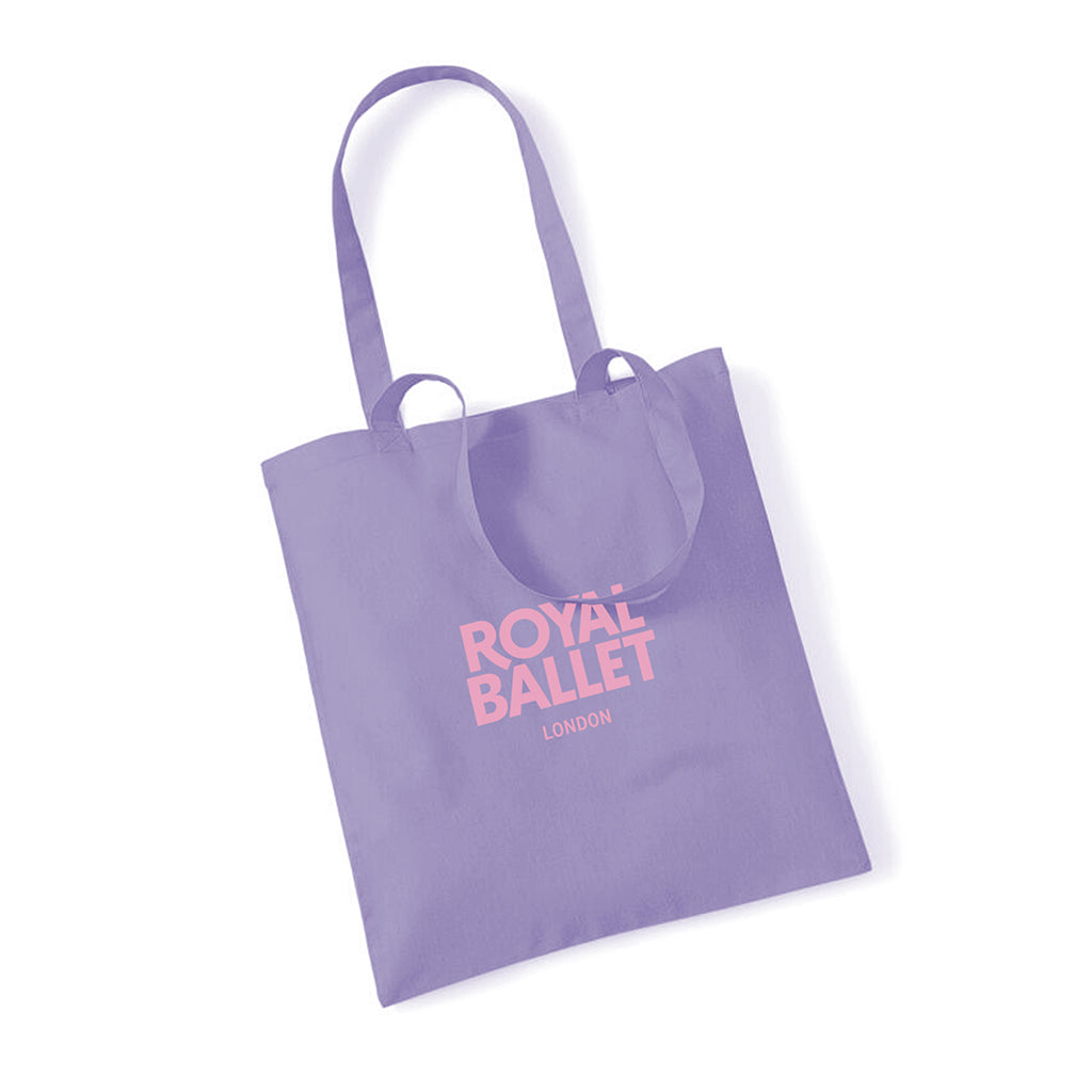 Royal Ballet London Lilac Tote Bag
