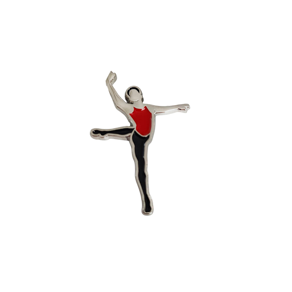 Male Dancer Attitude Pin Badge