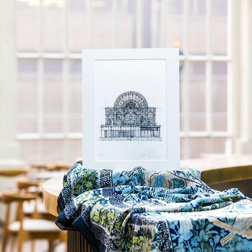 Mounted Royal Opera House Limited Edition Print A4