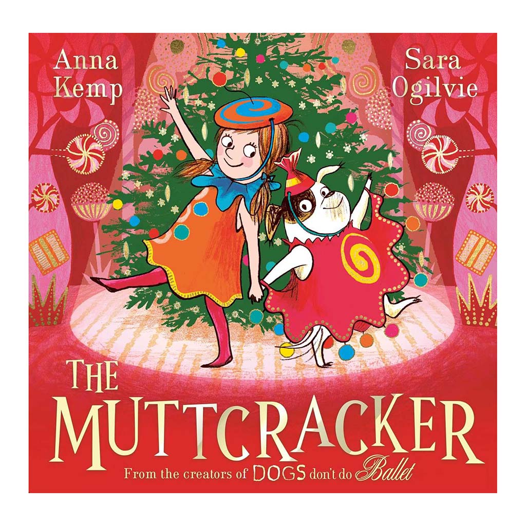 Front cover of the childrens ballet book Muttcracker