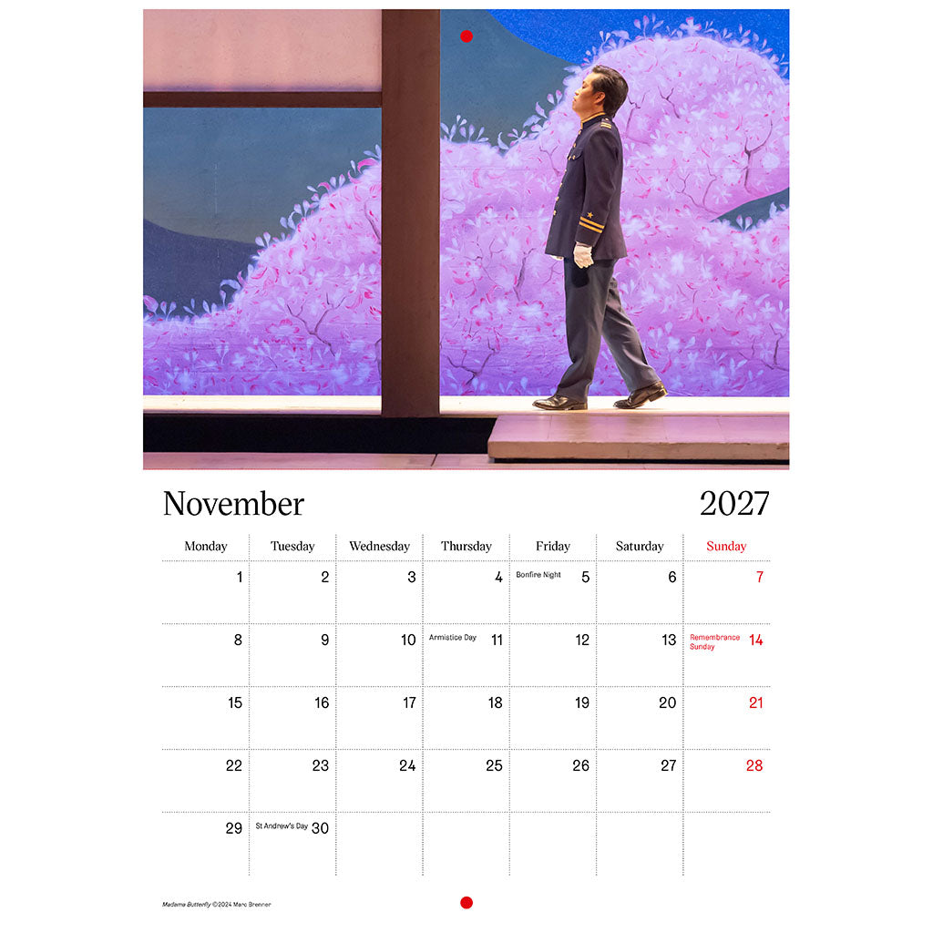 Royal Opera Calendar 2027