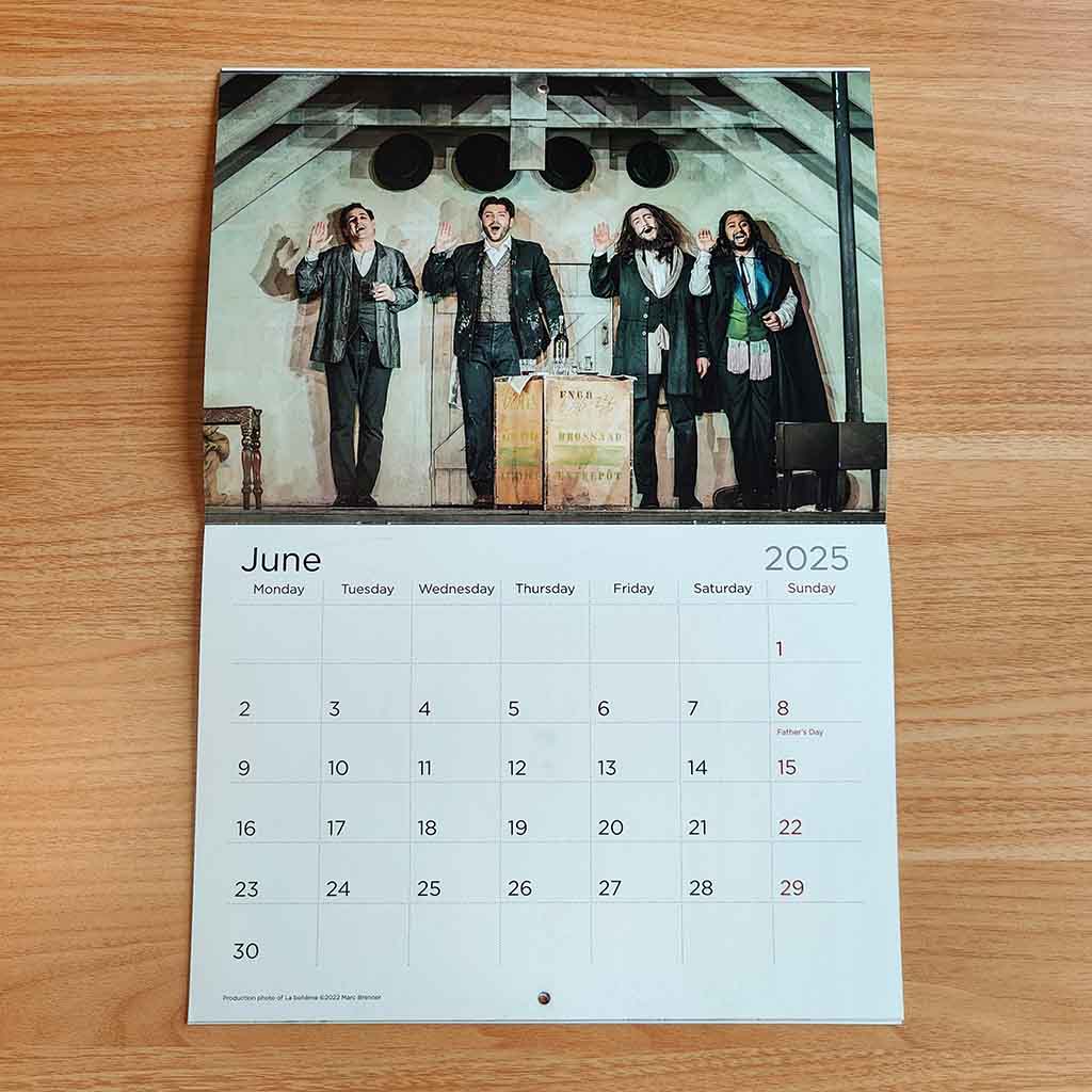 Royal Opera Calendar 2025 Royal Ballet and Opera Shop