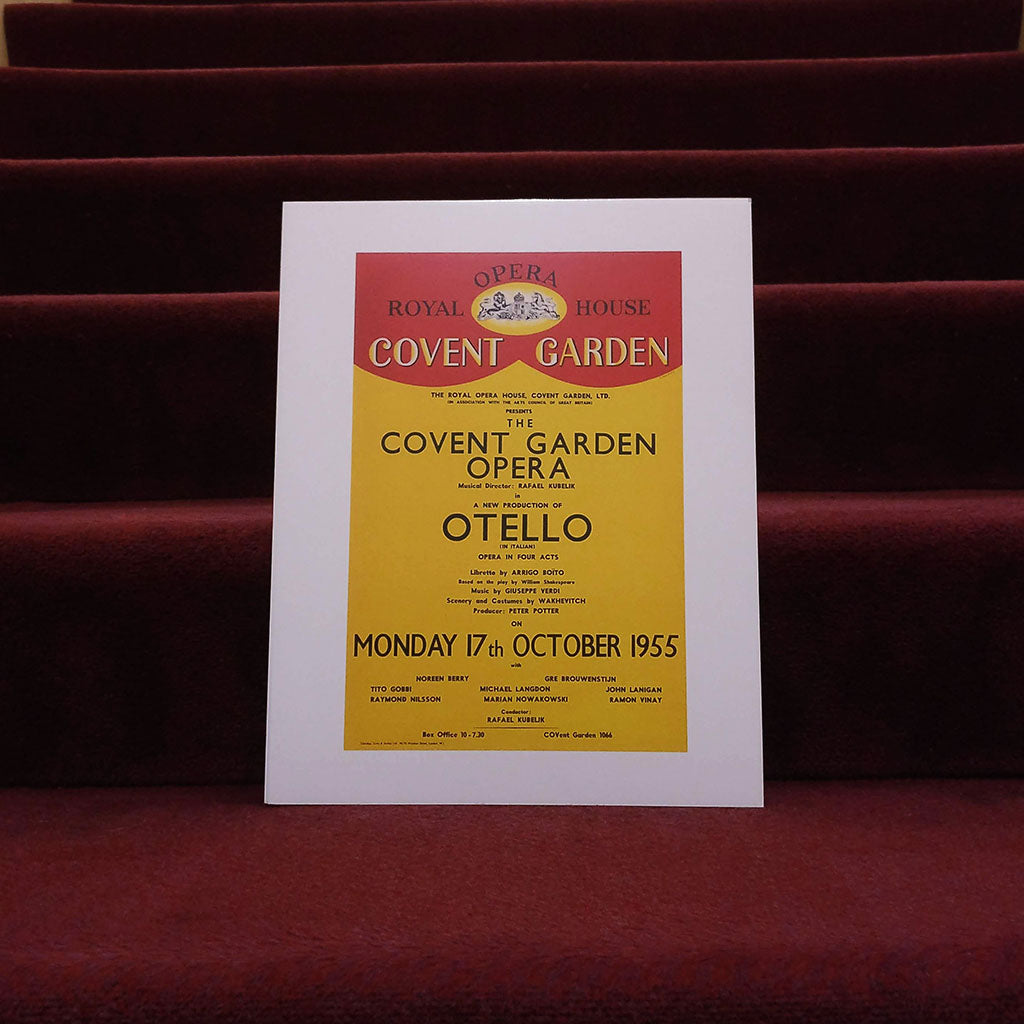 Otello Heritage Print with the classic Red and Yellow design