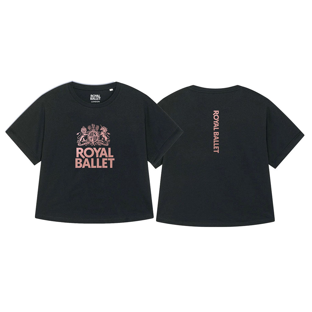 Front and back of Royal Ballet Black Oversized