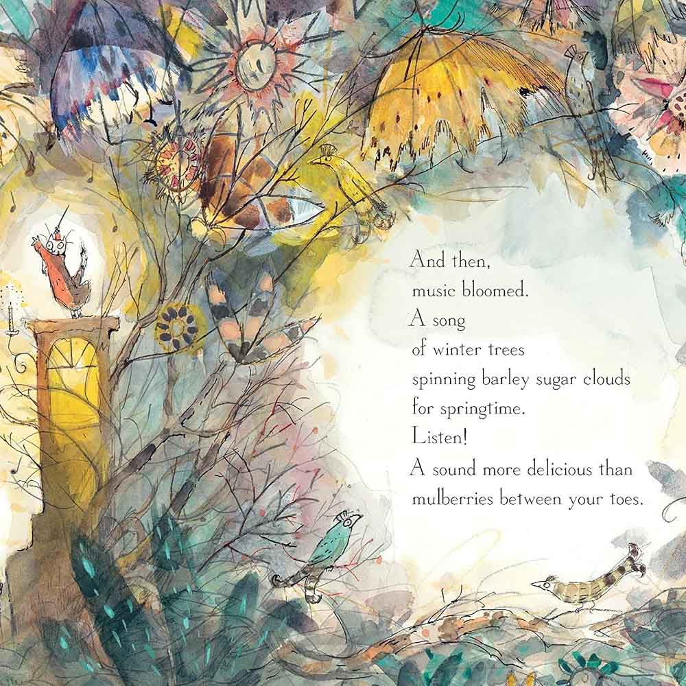 illustration and text inside Piano Fingers Book