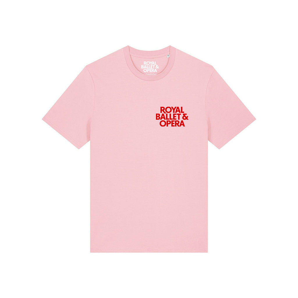 新品 英国ロイヤルバレエ  Tシャツ ピンク イギリス トップス ウォームアップ 新品 英国ロイヤルバレエ Tシャツ ピンク イギリス トップス