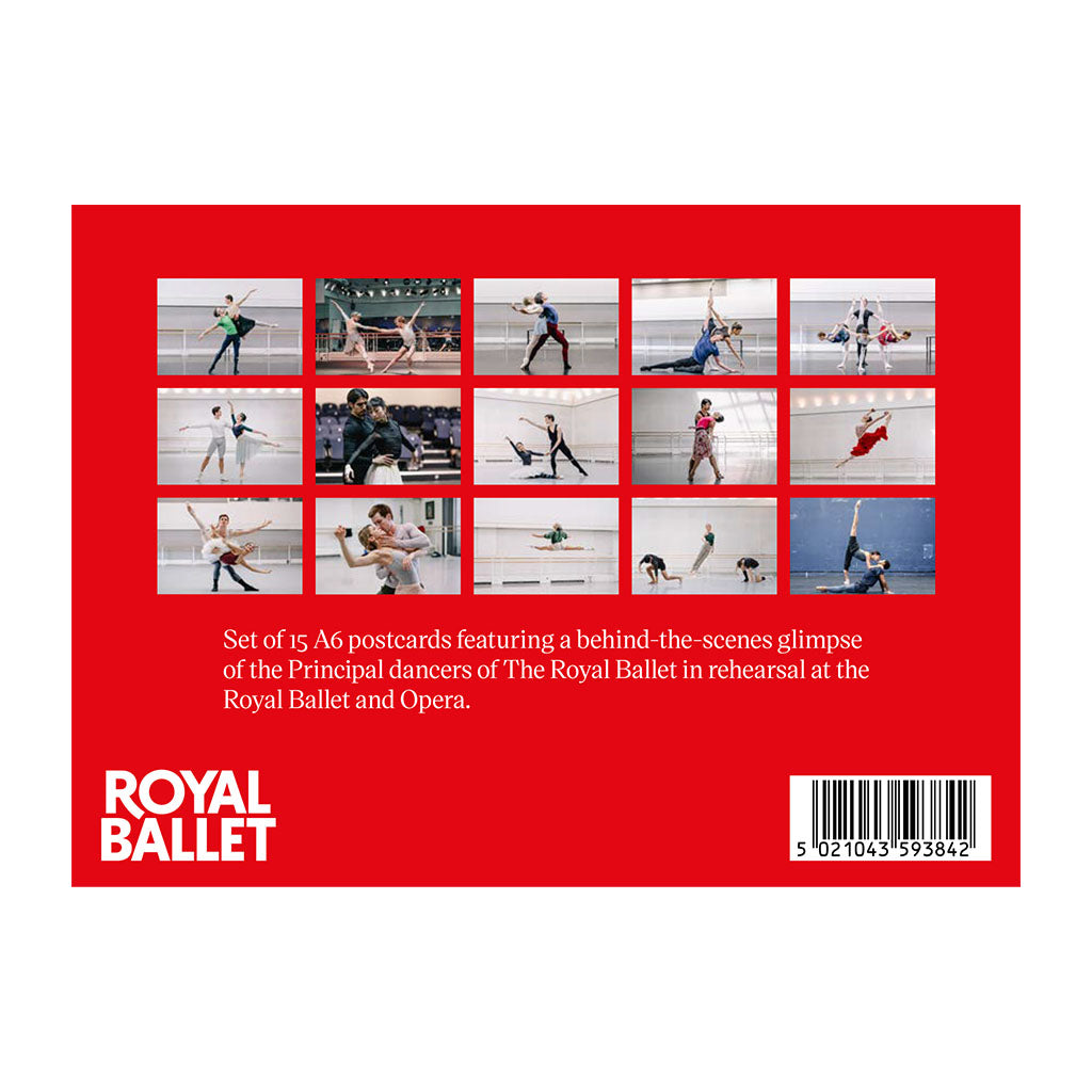 principal postcard pack with dancer jumping on the front